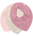 Pippi Teething Bib - Pointy - 3-Pack - Mauve Orchid
