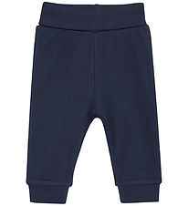 Fixoni Bukser - Rib - Modal/Bomuld - Navy Blazer