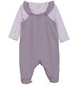 Fixoni Romper w. Bodysuit l/s - Purple Ash