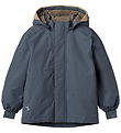 Wheat Winter Coat - Frederico - Greyblue