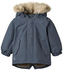 Wheat Winter Coat - Kasper - Greyblue