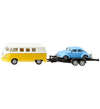 Siku Car w. Trailer - VW T1 w. Trailer & VW Beetle - 1:50