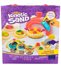 Kinetic Sand Beach Set - Squish Pizza - 453 g
