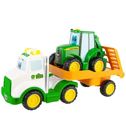 John Deere Construction Trucks - Farmin' Friends Hauling Set