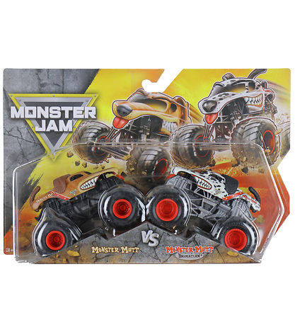 Monster Jam Truck - 1:64 - 2 Pakki - Monster Murt gegn Monster M