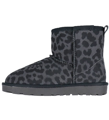 Sofie Schnoor Teddyboots - Dictee - Grijs Leopard
