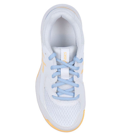 Asics Skor - Gel-Dedicate 8 Padel GS - Vit/Orange Glow