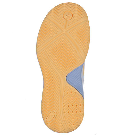 Asics Skor - Gel-Dedicate 8 Padel GS - Vit/Orange Glow