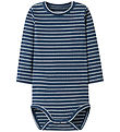 Name It Romper l/s - Rib - NbmOconnor - Insignia Blue