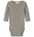 Name It Body l/æ - Uld/Modal - Rib - NbmWomi - Satellite/Stripes