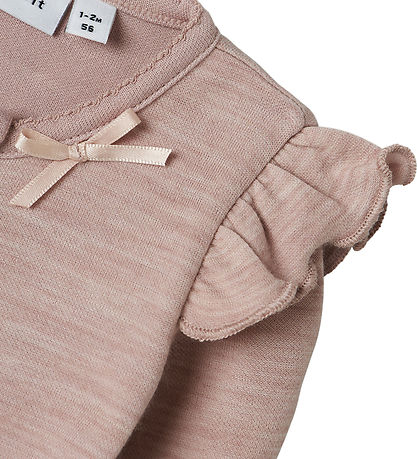 Name It Jumpsuit - Wool/Viscose - NbfWyla - Shadow Gray