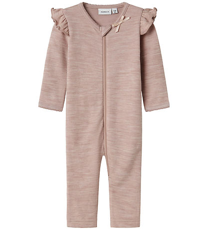 Name It Jumpsuit - Wool/Viscose - NbfWyla - Shadow Gray
