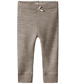 Name It Leggings - Wool/Viscose - NbfWyla - Satellite