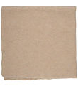 Huttelihut Blanket - Wool fleece - 85x85 cm - Camel Melange