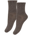 Minymo Socks - 2-Pack - Nose - Chestnut Melange