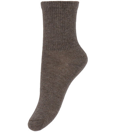 Minymo Socks - 2-Pack - Nose - Chestnut Melange