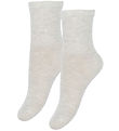 Minymo Socks - 2-Pack - Nos - Silver Birch Melange