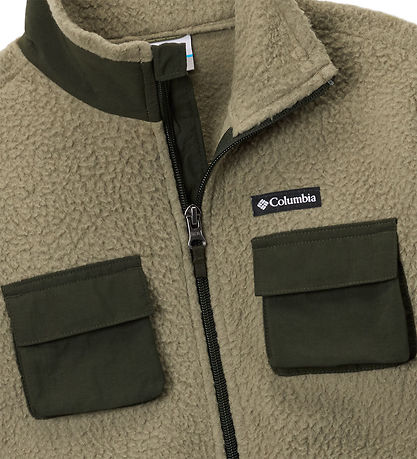 Veste polaire Columbia - Teddy - Jasper Ridge - Vert