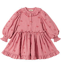 MarMar Dress - Dipa - Pink Delight w. Flowers