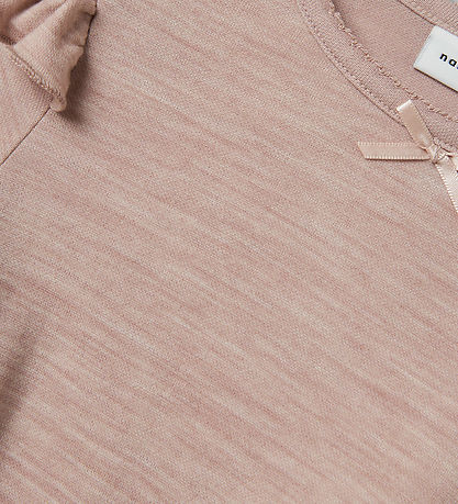 Name It Blouse - Wool/Viscose - NmfWyla - Shadow Gray