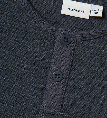 Name It Blouse - Wool/Viscose - NmmWyla - Ombre Blue