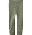 Leggings - Laine/Viscose Name It - NmmWyla - Séché Sage