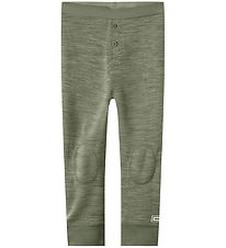 Name It Leggings - Wool/Viscose - NmmWyla - Dried Sage