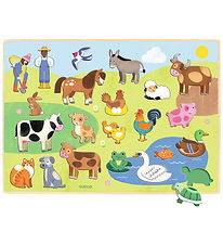 Djeco Jigsaw Puzzle - Puzzlo Field - 22 Bricks