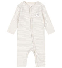 Fanga Fontana Schlafanzug - Fio - Tee Stripe Grau Dawn
