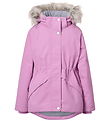 Molo Winter Coat - Cathy Fur - Purple Ray