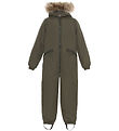 Ver de Terre Snowsuit w. Fur - Crocodile