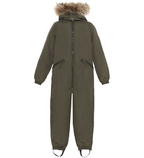 Ver de Terre Snowsuit w. Fur - Crocodile