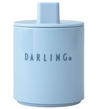 Design Letters Spout Lid - Tritan - Light Blue