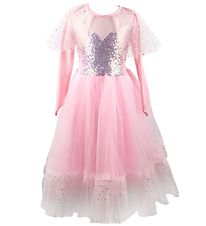 Great Pretenders Kostüm - Prinzessinnenkleid - Pink m. Paillette