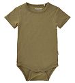 Minymo Bodysuit s/s - Bamboo - Dried Herbs