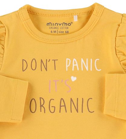 Minymo Bodysuit l/s - York Yellow