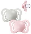 BIBS Supreme+ Pacifiers - 2-Pack - Size 1 - Symmetrical - Haze/B
