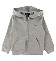 Polo Ralph Lauren Zip Hoodie - Grey Melange