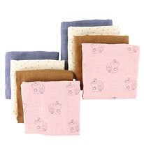 Pippi Hydrofiele Doek - 8-pack - 70x70 - Perzikhuid