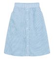 Grunt Skirt - Joan Chsck Midi - Light Blue Checkered