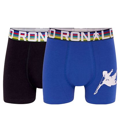 CR7 Boxershorts - 2er-Pack - Blau/Schwarz