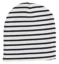 Racing Kids Hue - 2-lags - Hvid/Navy m. Striber
