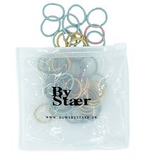 By Stær Mini Elastiset hiuspannat - 50 kpl. - Mix 6