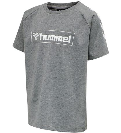 Hummel T-shirt - hmlBOX - Grey Melange