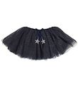 Mimi & Lula Tulle skirt - Navy w. Stars And Silver Dots
