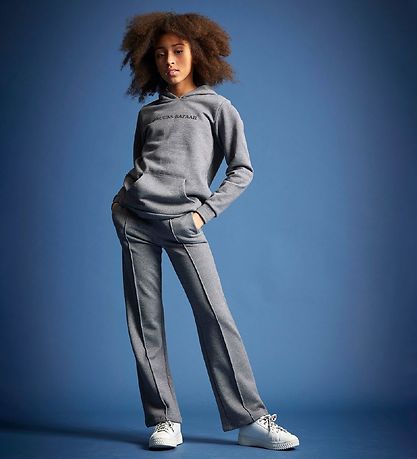 Bruuns Bazaar Hoodie - Dorthea - Opal Grey