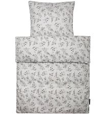 Smallstuff Bedding - Junior - Flower Garden - Grey