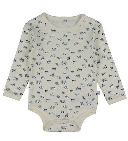 Pippi Baby Bodys L/æ - 4er-Pack - Blue Mirage