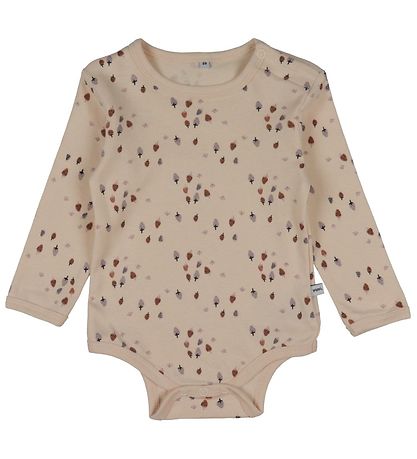 Pippi Baby Samfellur L/æ - 4 Pakki - Burlwood