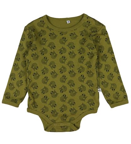 Pippi Baby Rompers L/æ - 4-pack - Klatergoud